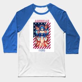 Vintage American Fairy Baseball T-Shirt